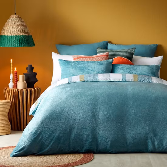 침대 시트 홈 텍스타일 프린트 및 폴리에스테르 직물 이불 커버